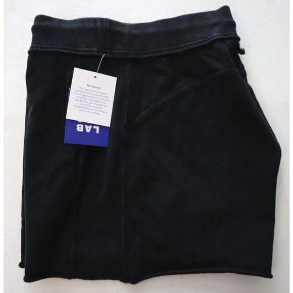 Joy Lab 603944 Women's Sz M Black Mid-Rise 3 3/4" French Terry Shorts - Picture 6 of 7